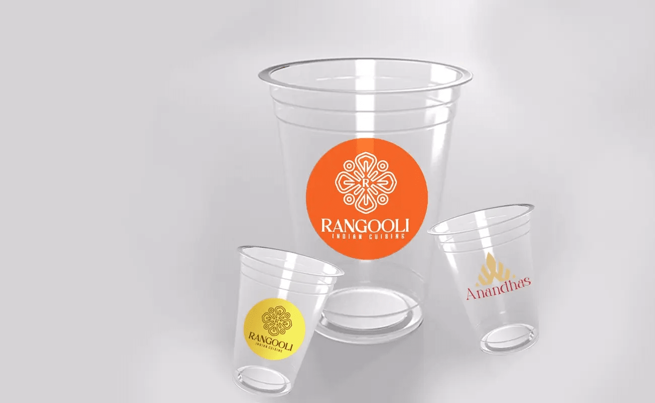 Customized Logo Printed PP Cup