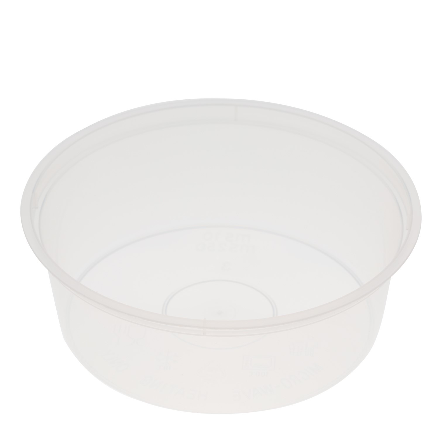 Reusable Round PP Plastic Containers Singapore